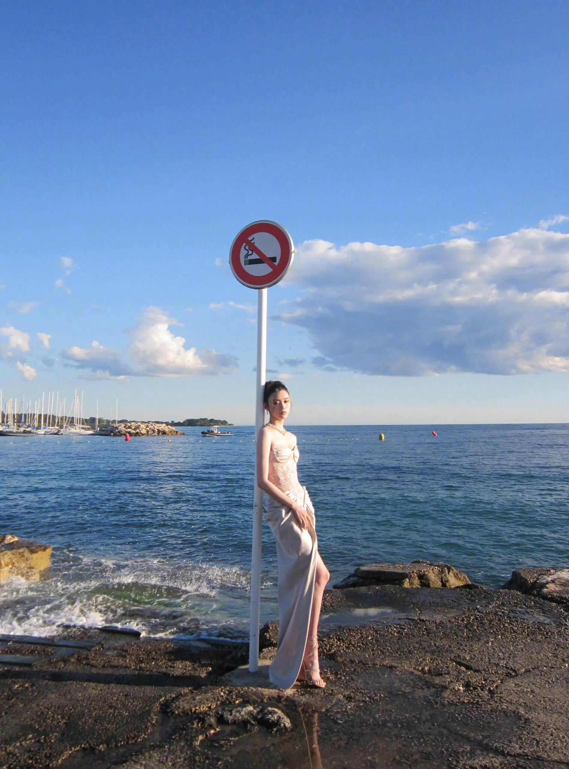 奚梦瑶戛纳惊艳全场！