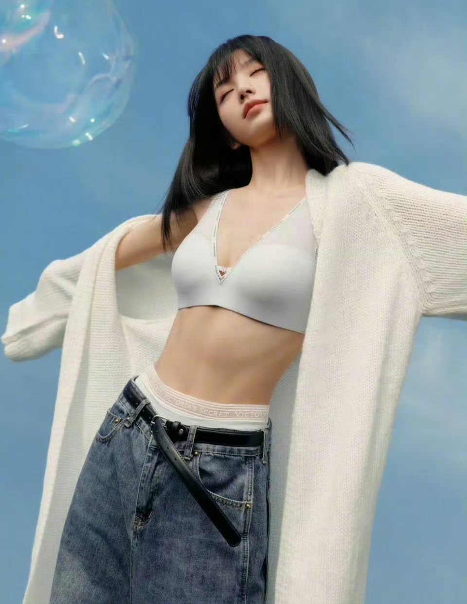 田曦薇的维秘造型，你喜欢吗？