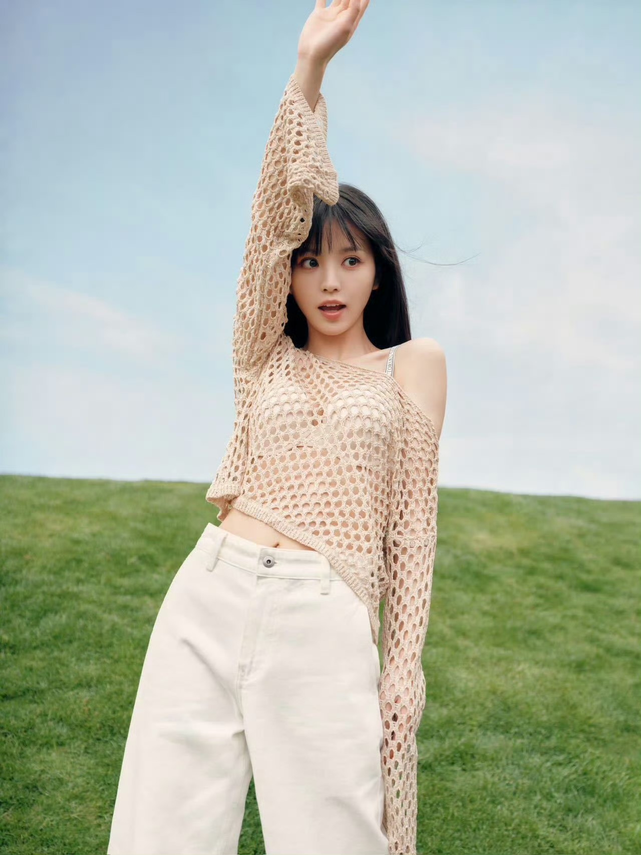 田曦薇的维秘造型，你喜欢吗？