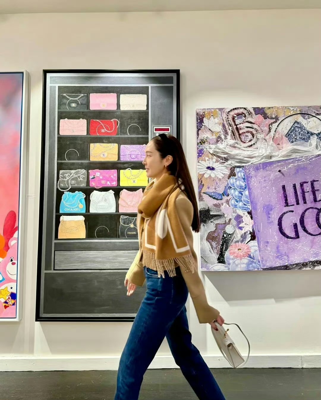 郑秀晶和郑秀妍的日常随拍