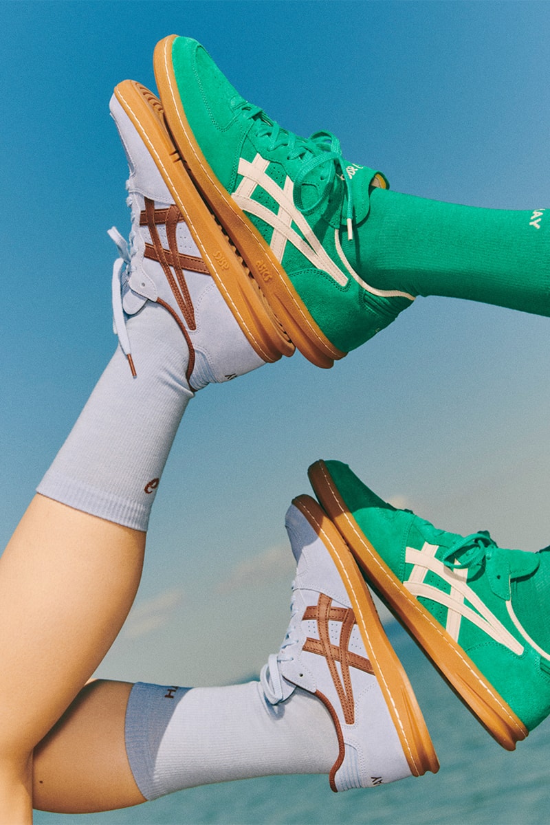 染上缤纷色彩,HAY联名ASICS推出Skyhand OG运动鞋!