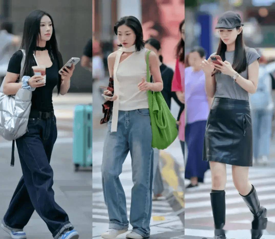 夏天没了穿搭灵感？那就跟着时尚街拍潮人学，每套搭配都好看-5