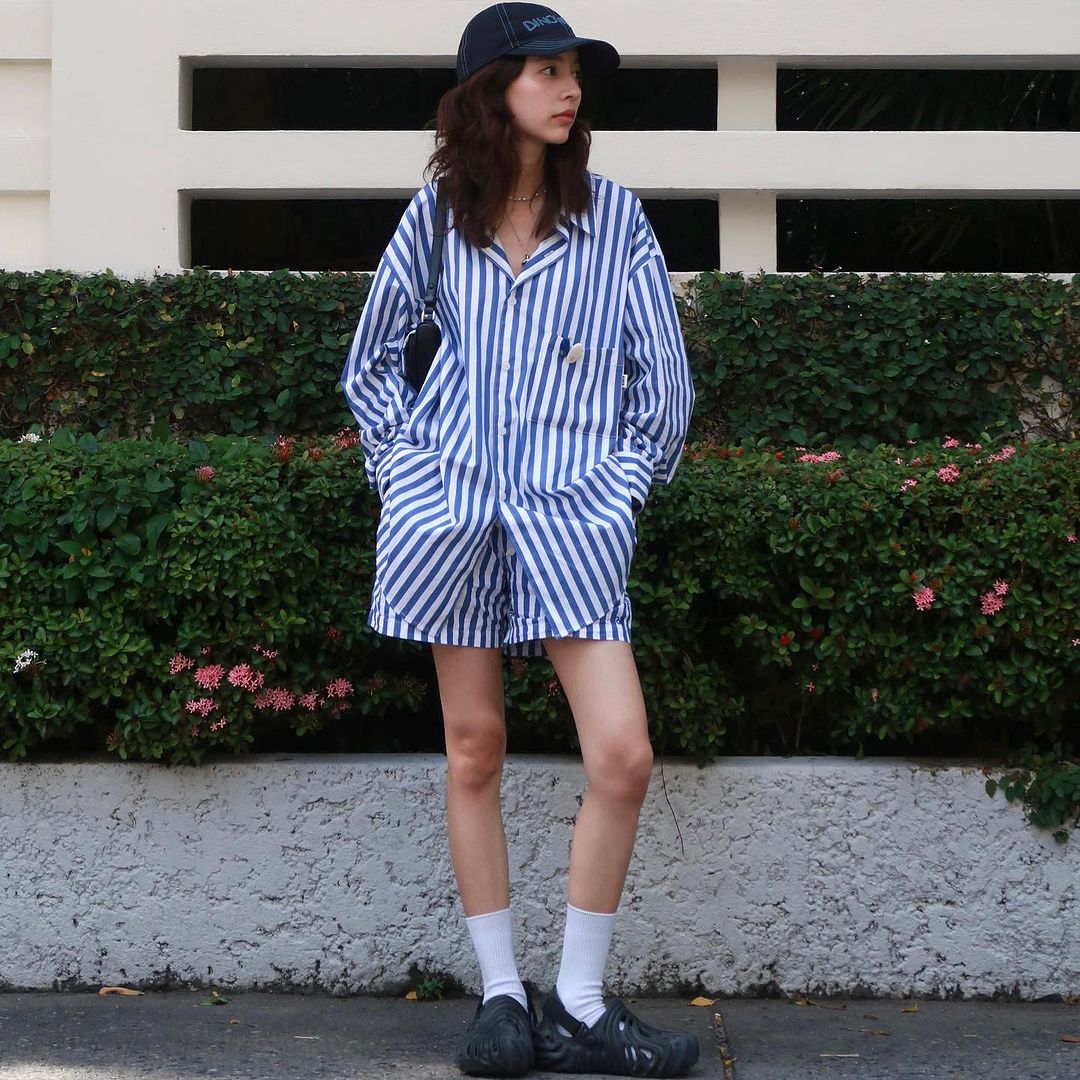 天气太熱穿什么好？这3位泰国女生的穿搭示范，夏季清凉又有型