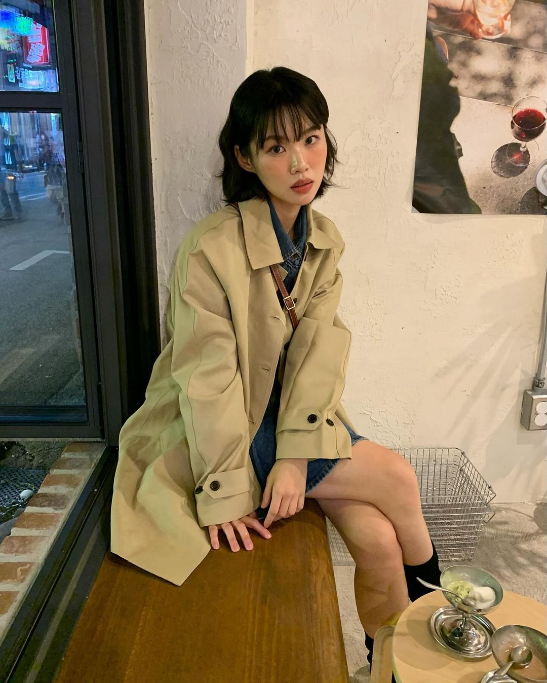 不笑時像郑浩妍，笑起來是邻家女孩：看看这位淡颜系韩国美女模特