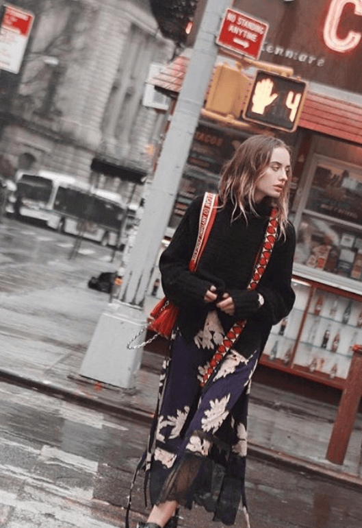 俄罗斯时尚博主Sonya Esman：颜值爆表长腿吸睛，酷到没朋友