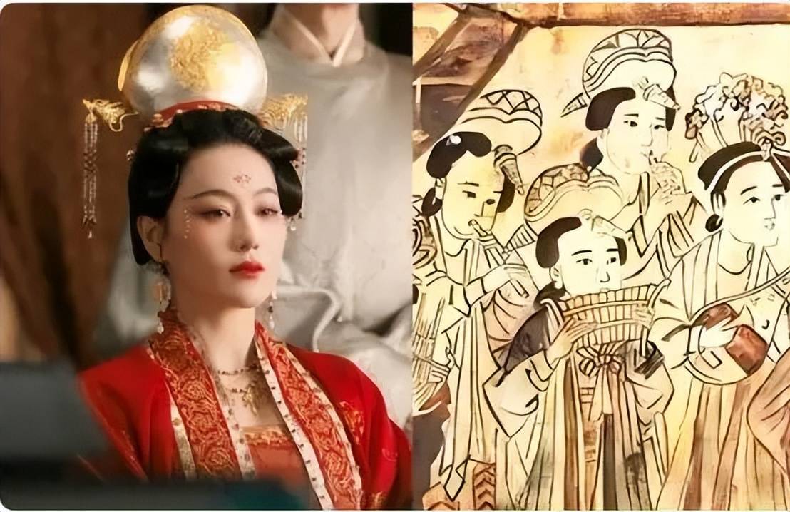 张馨予顶1斤重的金冠拍戏！曾经魔鬼身材是性感火辣的足球宝贝-2