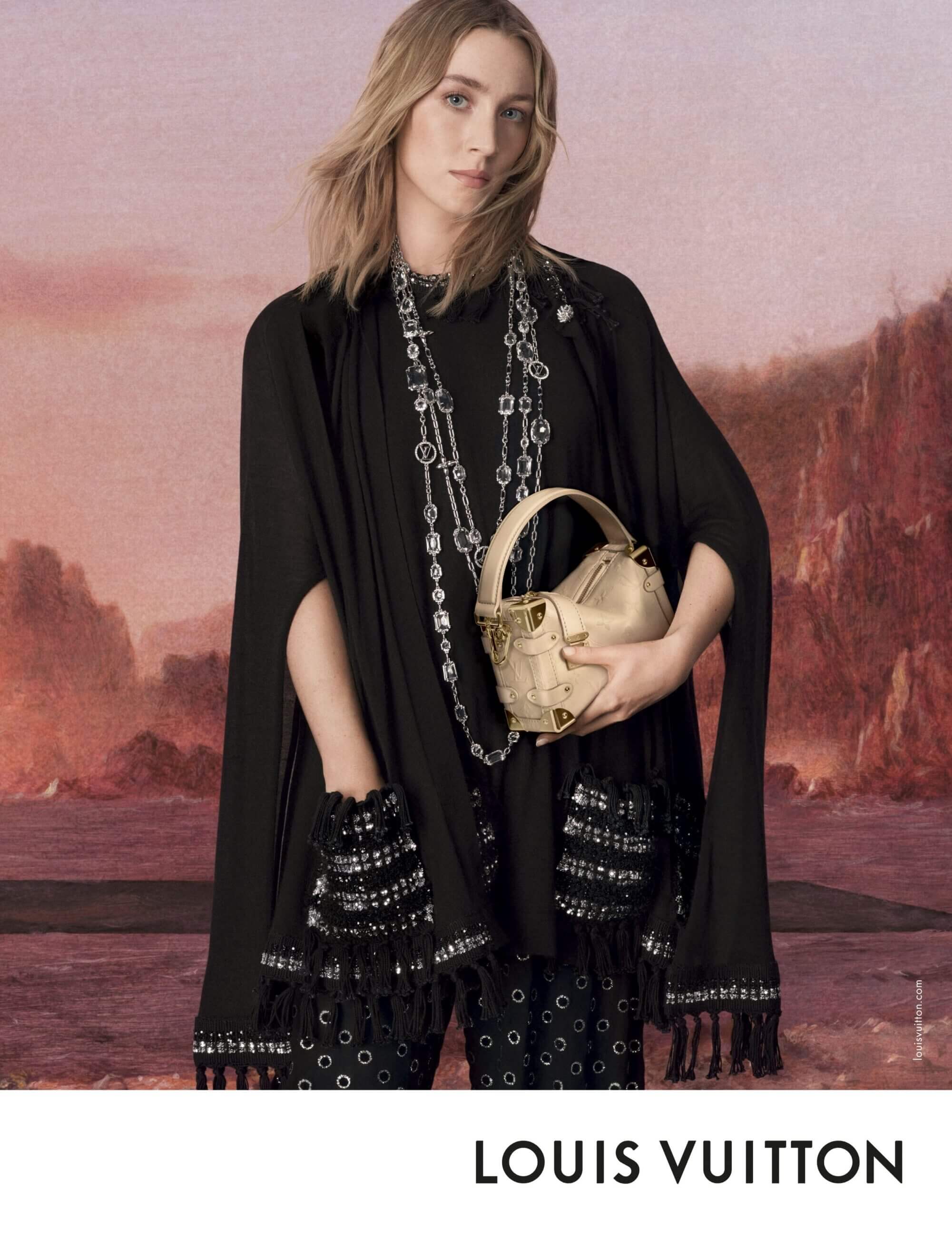 Lisa出镜成为 Louis Vuitton 品牌大使后2025年首次春夏广告