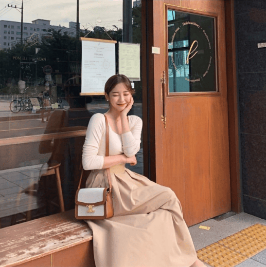 穿梭都市海岸，Blanc_sumi的仙女风裙子演绎百变魅力