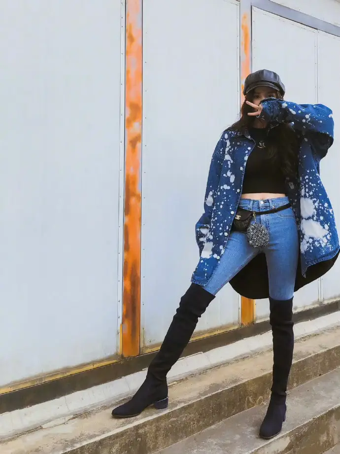 38岁穿成18岁!杨幂腰杀穿搭逆龄密码曝光,5招解锁女团腿+蚂蚁腰