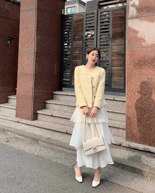 穿梭都市海岸，Blanc_sumi的仙女风裙子演绎百变魅力