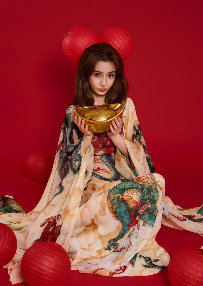 杨颖穿东方韵味的长裙晒美照,许久不见消瘦不少-3 杨颖穿东方韵味的长裙晒美照,许久不见消瘦不少
