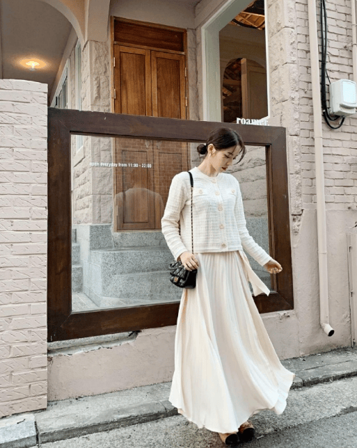 穿梭都市海岸，Blanc_sumi的仙女风裙子演绎百变魅力