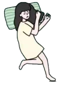 总是越睡越累，选对睡姿很重要