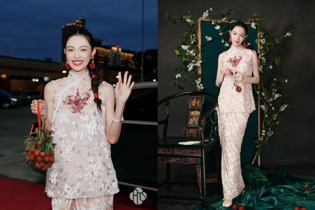 钟楚曦成“荔枝女孩”、陈都灵变“青绿山水”，东方美学最后赢麻了-2