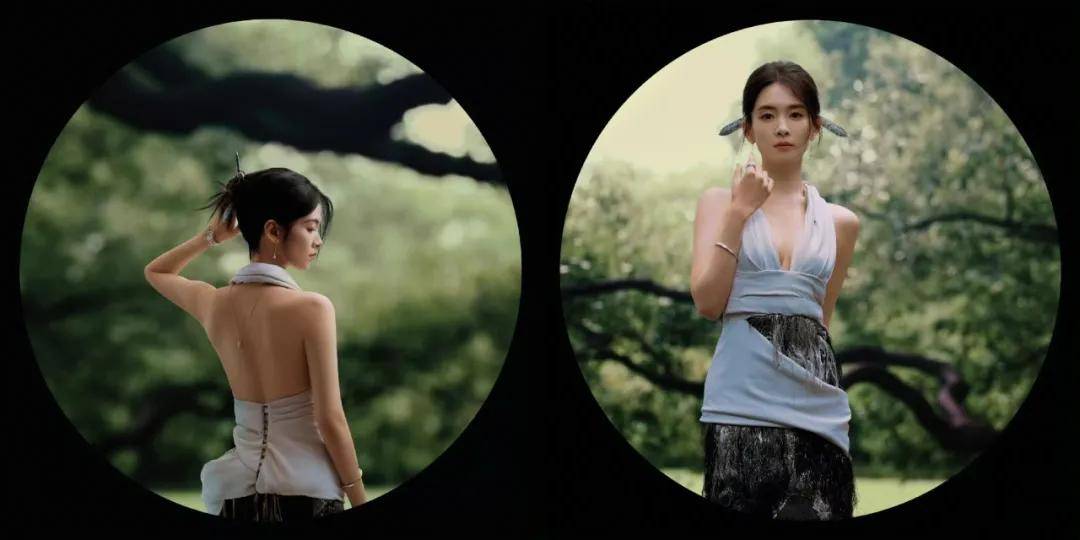 钟楚曦成“荔枝女孩”、陈都灵变“青绿山水”，东方美学最后赢麻了-11