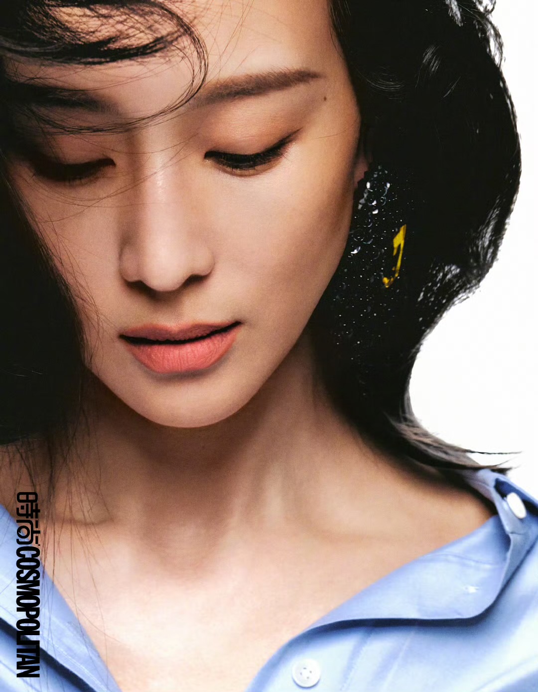 张钧甯短发造型拍COSMO人生几何大片