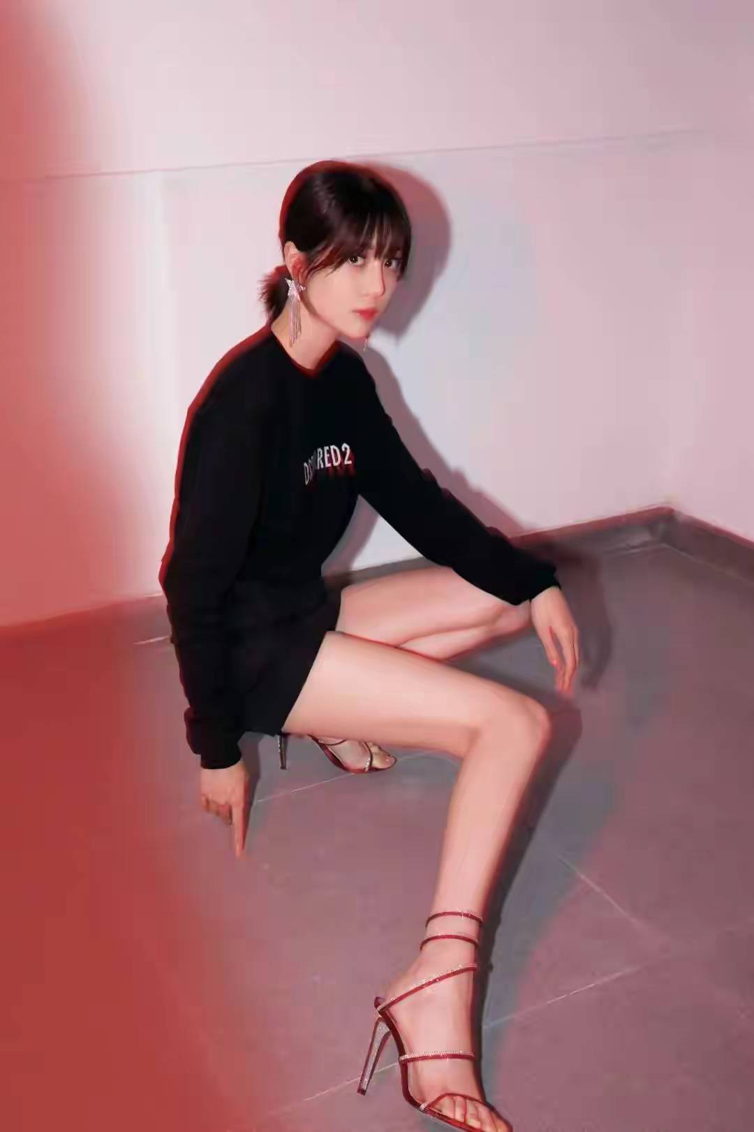 李溪芮“腿精”实锤！这逆天比例谁看了不疯狂心动-2