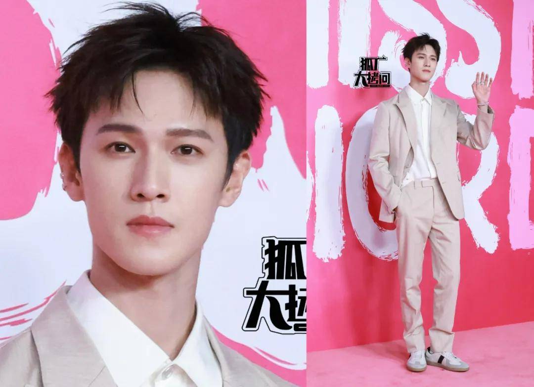 上海这一夜，迪丽热巴发型拖后腿，周也妆发出彩，大合照C位引争议-2