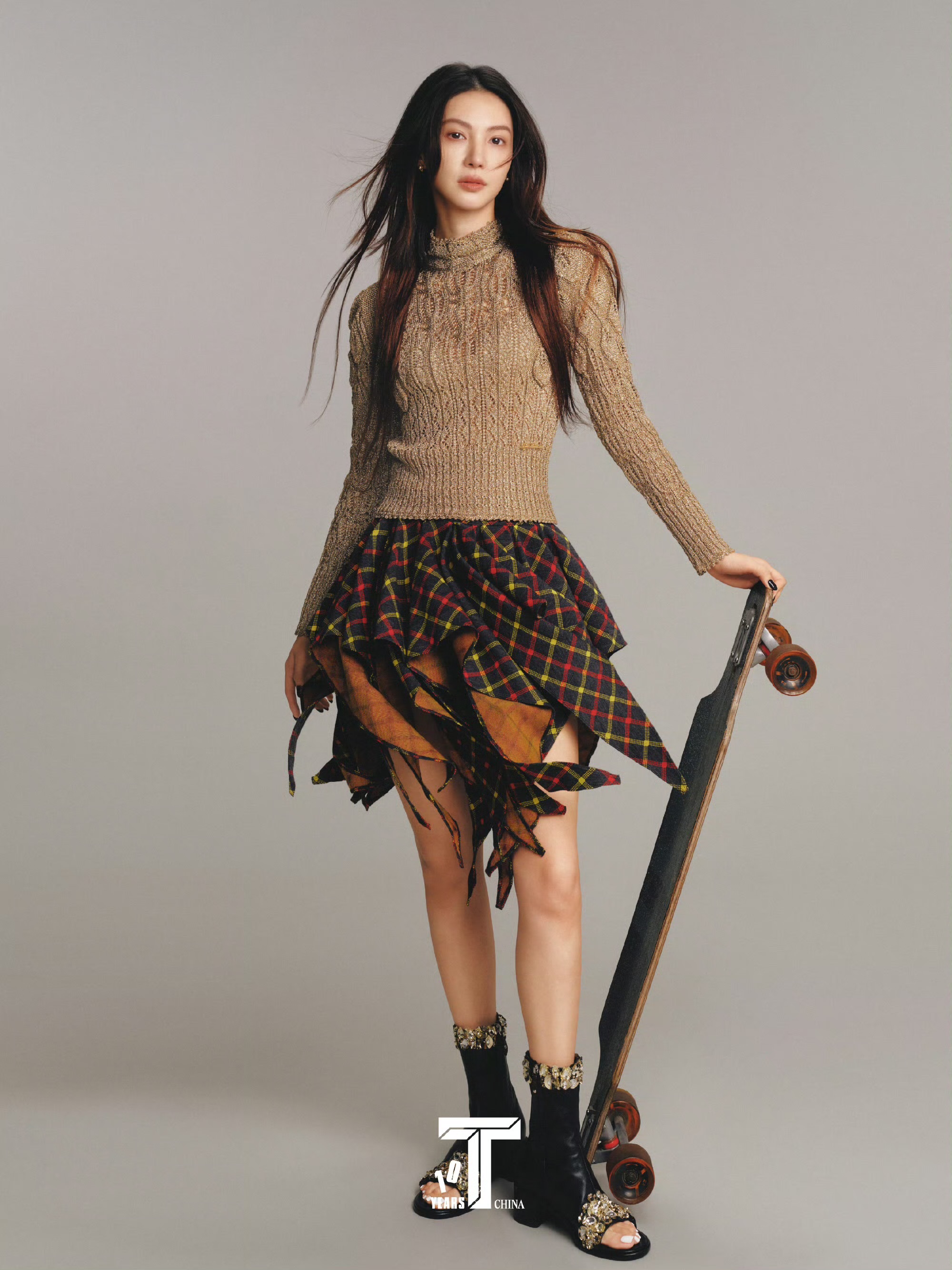 金晨T锦绣十一月时尚杂志封面造型