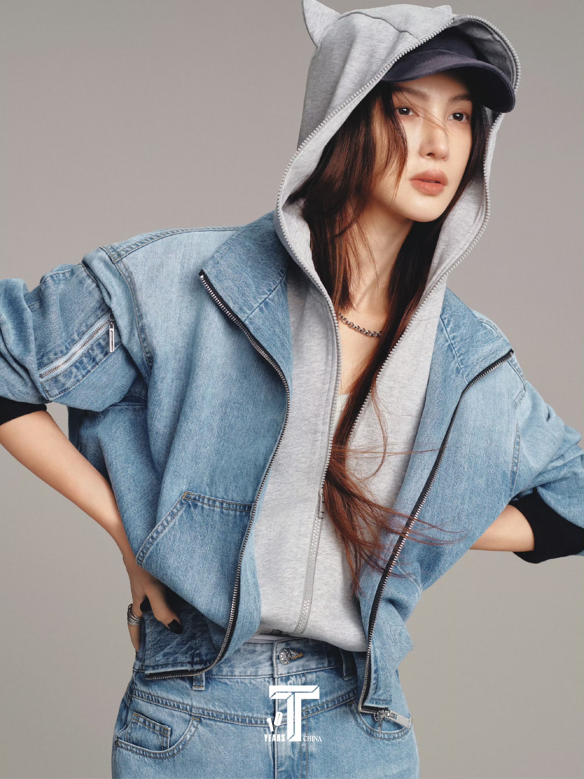 金晨T锦绣十一月时尚杂志封面造型