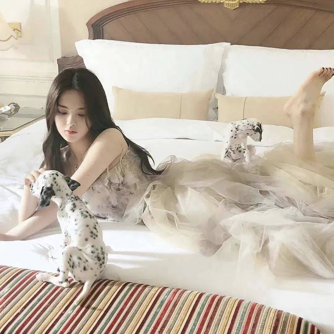 杨超越这造型,直接美进我心里!-5 杨超越这造型,直接美进我心里!