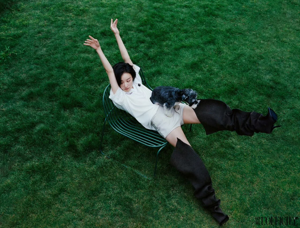 倪妮《时装LOFFICIEL》十二月杂志封面造型