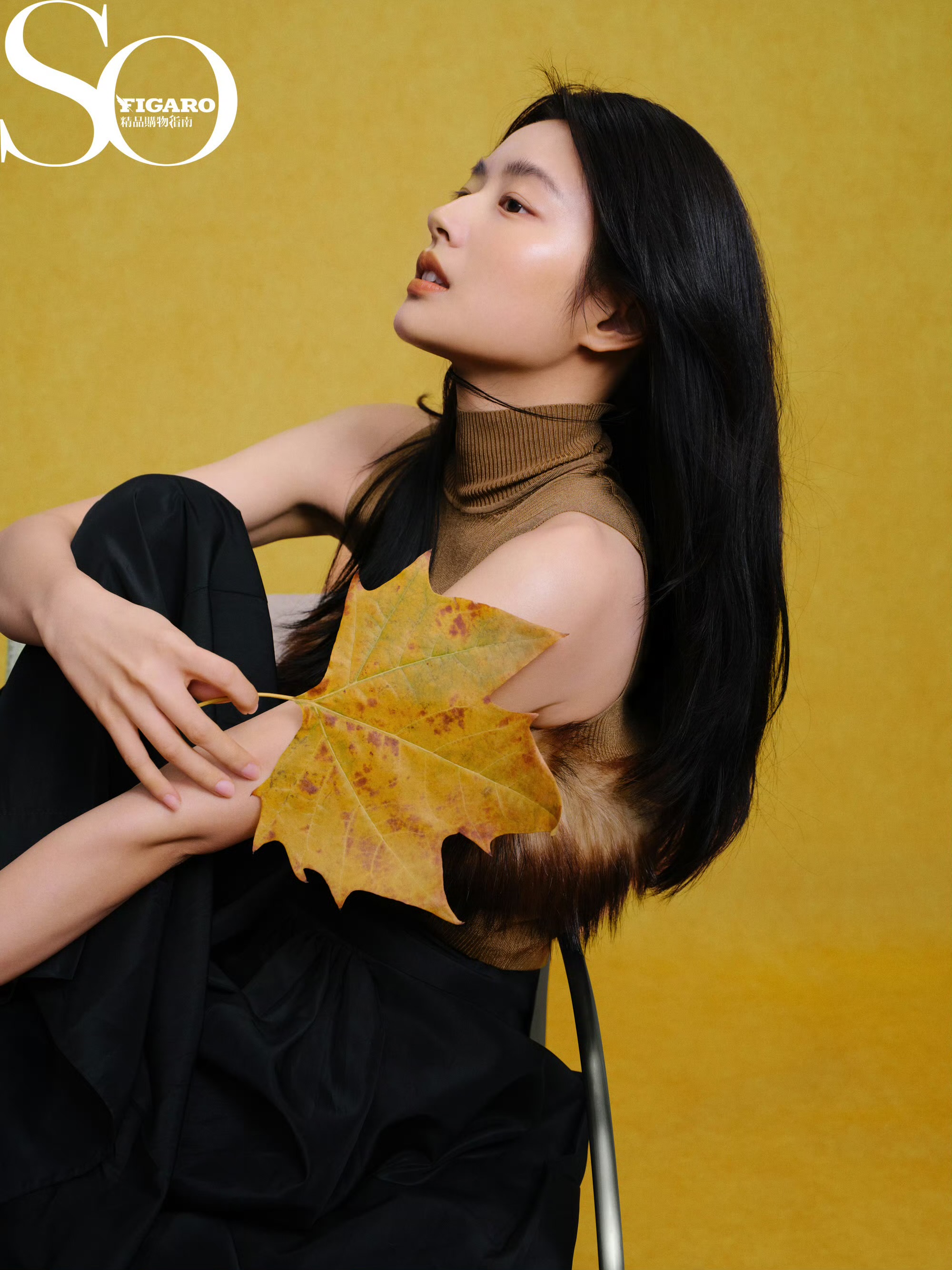 徐若晗SoFigaro封面 一路斑斓时尚大片