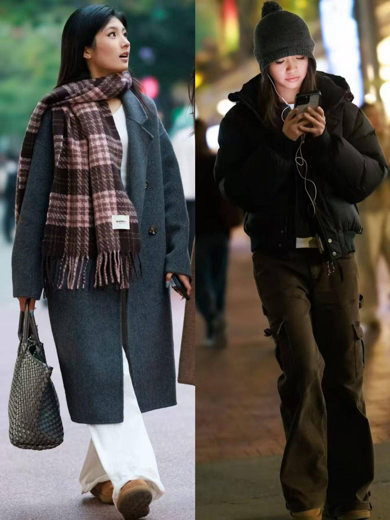 今年德训鞋和勃肯鞋搭配阔腿裤，松弛高级还显气质