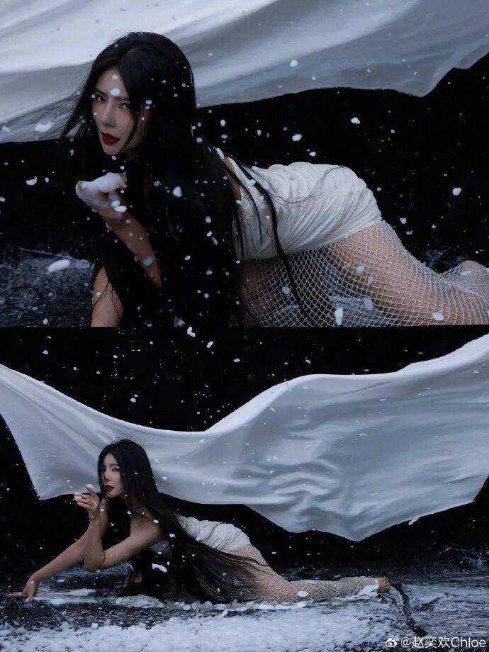 赵奕欢cos画皮里的小唯！初代网大宅男女神性感火辣