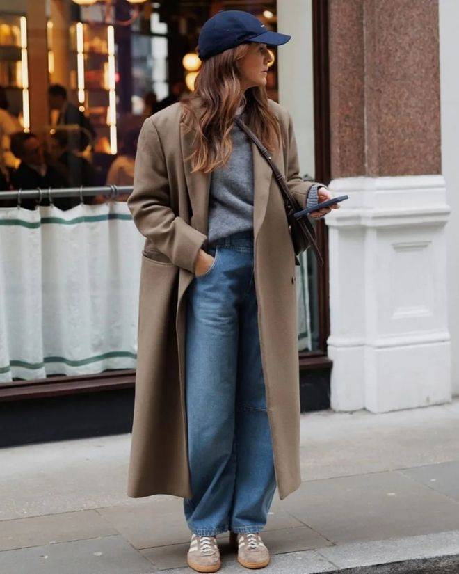 今年德训鞋和勃肯鞋搭配阔腿裤，松弛高级还显气质