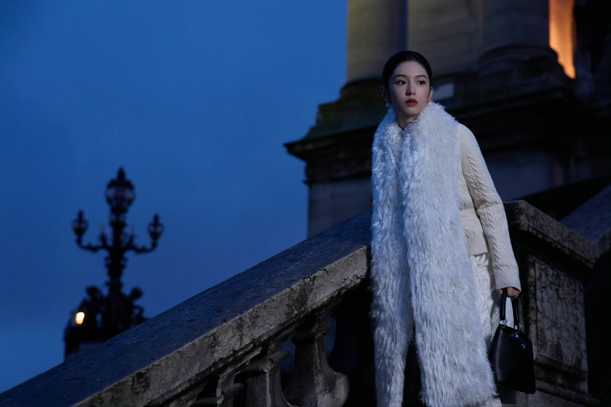 周也Christian Dior巴黎高定时装周造型穿搭