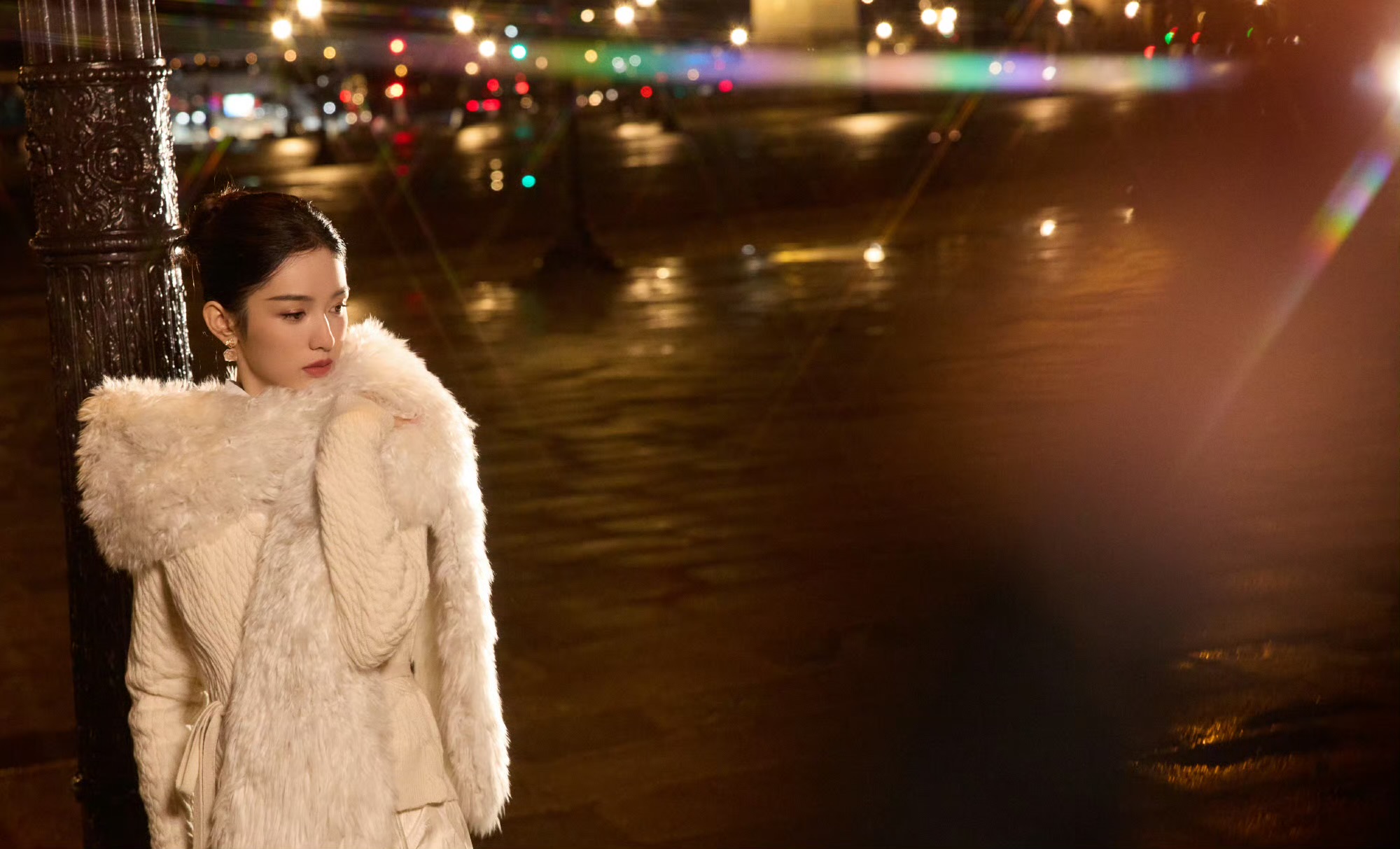 周也Christian Dior巴黎高定时装周造型穿搭