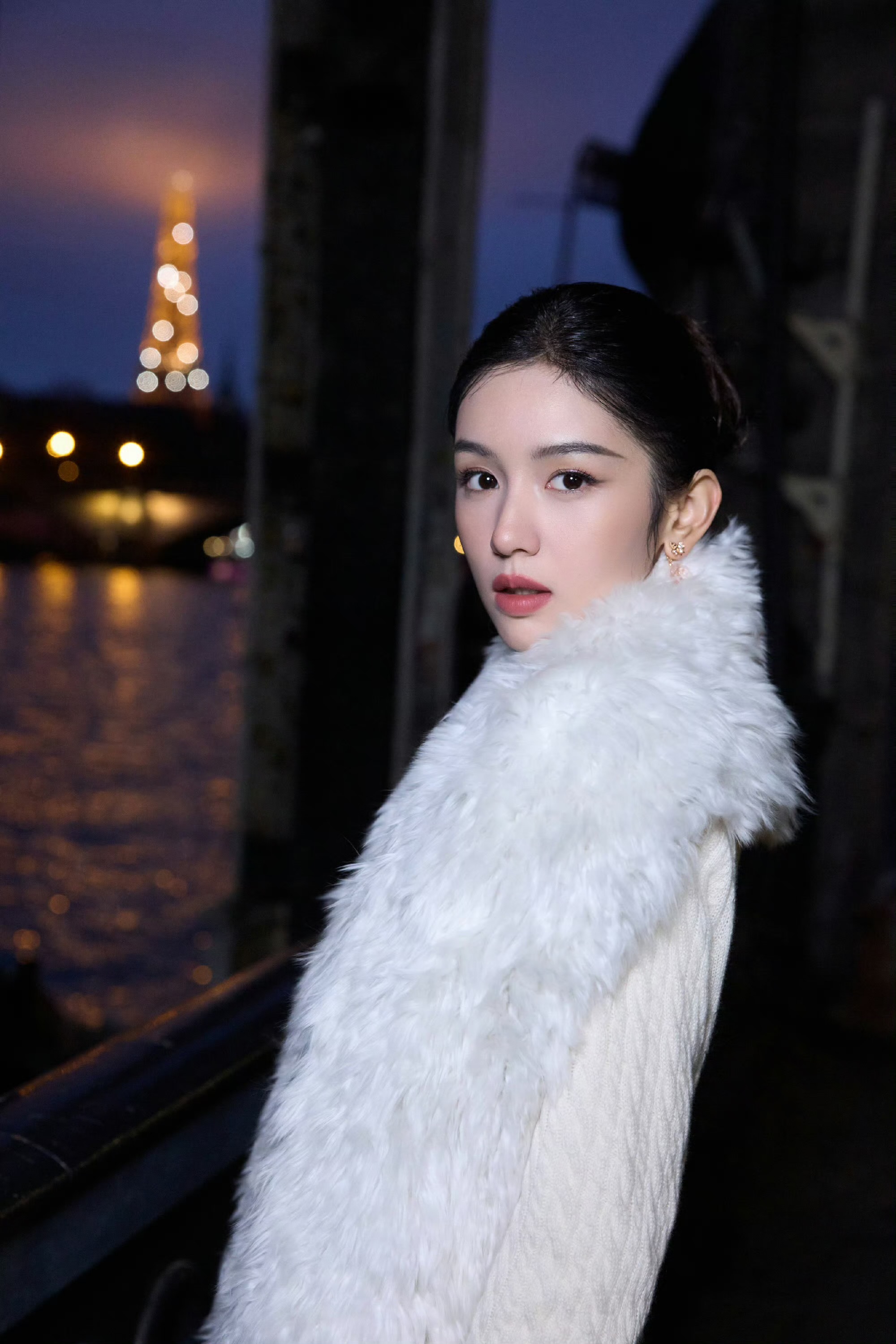 周也Christian Dior巴黎高定时装周造型穿搭