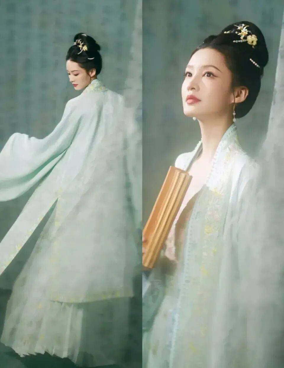 秦岚夸李沁像清水芙蓉般漂亮!两大女神美得让人窒息-3 秦岚夸李沁像清水芙蓉般漂亮!两大女神美得让人窒息