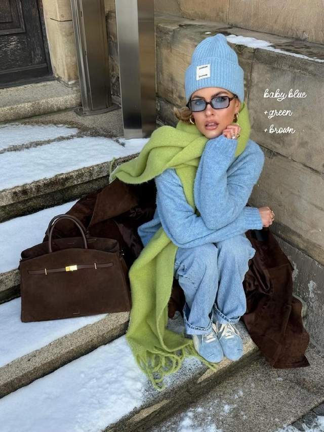 新年出街 C 位!ins时尚博主Julia Kammerer教你拿捏温柔系年味穿搭