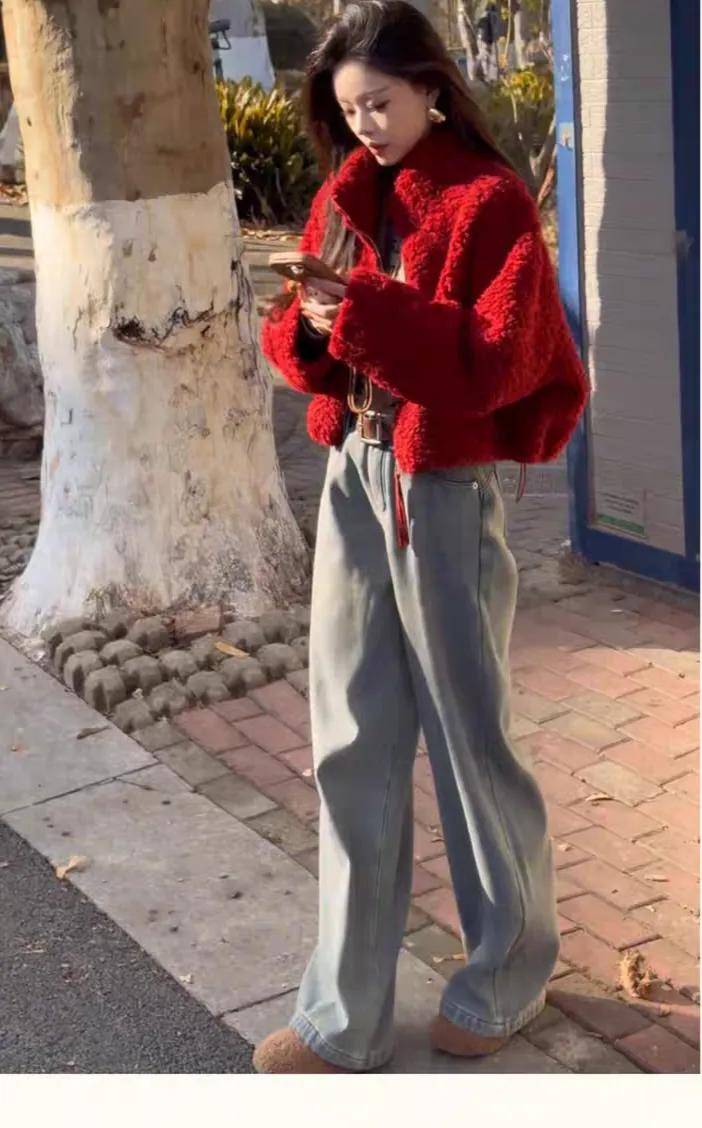 今年过年穿这7种红色单品,时髦又好看-8 今年过年穿这7种红色单品,时髦又好看