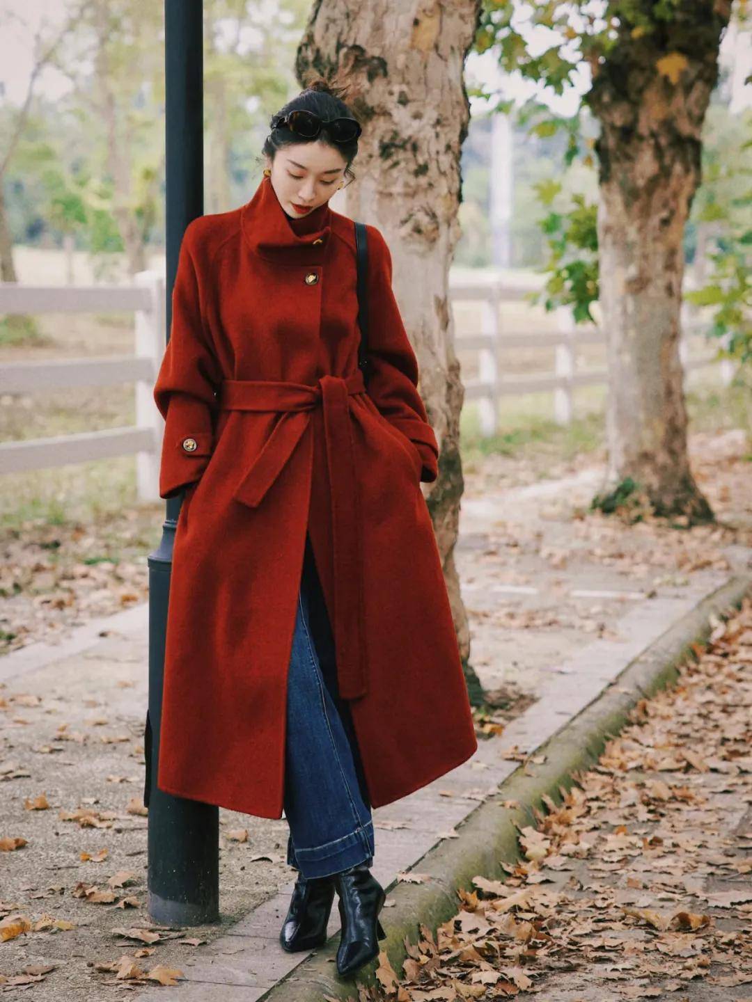 今年过年穿这7种红色单品,时髦又好看-4 今年过年穿这7种红色单品,时髦又好看