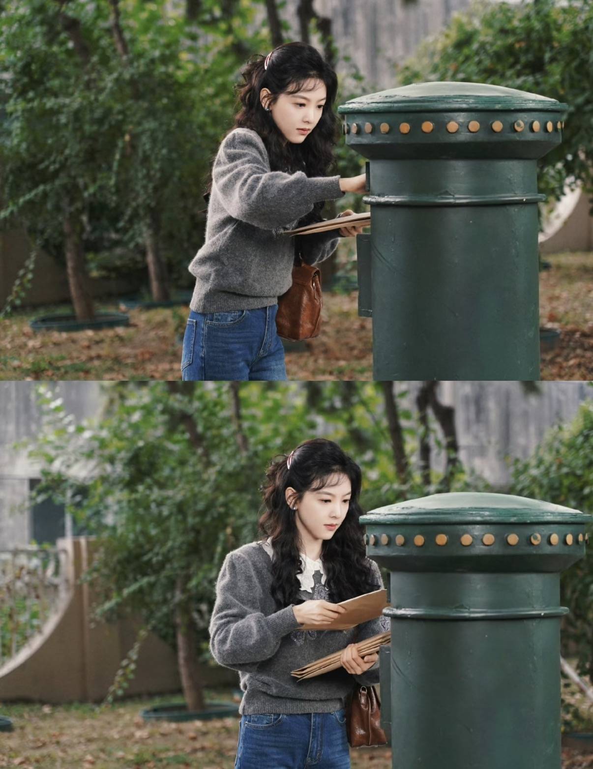 不愧是宅男女神,章若楠《冬去春来》15套穿搭演绎90年代女神穿搭-13 不愧是宅男女神,章若楠《冬去春来》15套穿搭演绎90年代女神穿搭