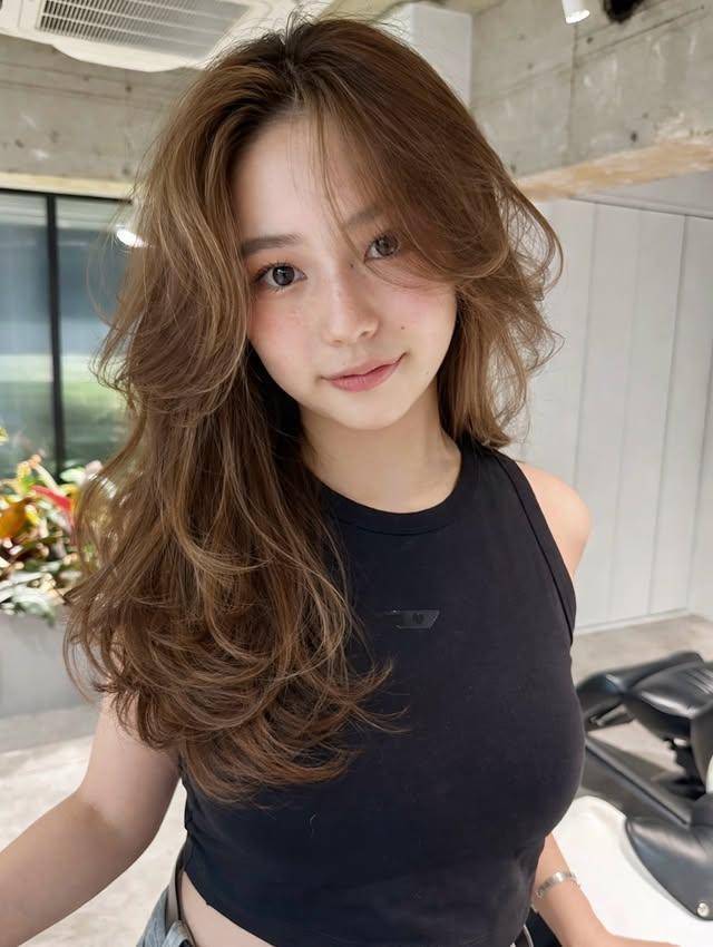 2026爆款中长发发型合集,百搭显脸小,烫对美一整年-6 2026爆款中长发发型合集,百搭显脸小,烫对美一整年