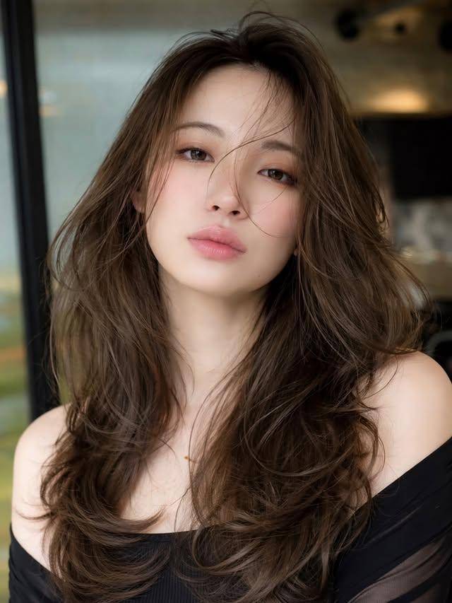 2026爆款中长发发型合集,百搭显脸小,烫对美一整年-4 2026爆款中长发发型合集,百搭显脸小,烫对美一整年