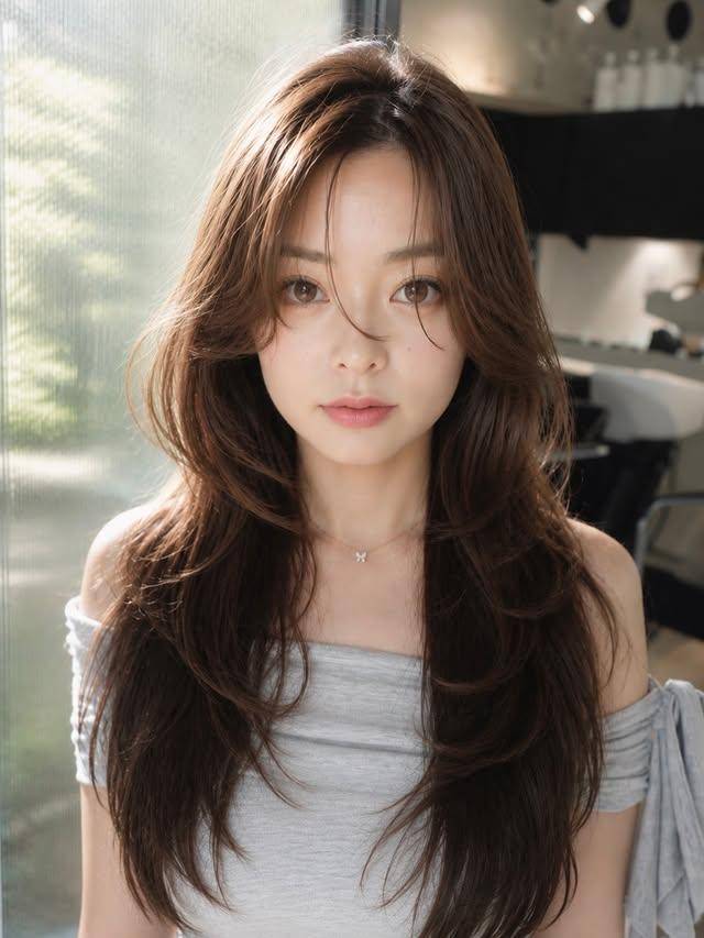 2026爆款中长发发型合集,百搭显脸小,烫对美一整年-10 2026爆款中长发发型合集,百搭显脸小,烫对美一整年
