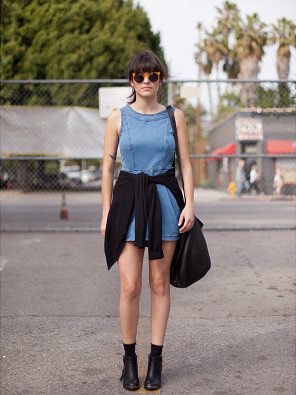 洛杉矶潮人五月街拍 生活中的时尚风格