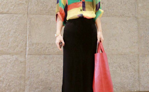 广州潮女街拍 甜美OR摩登