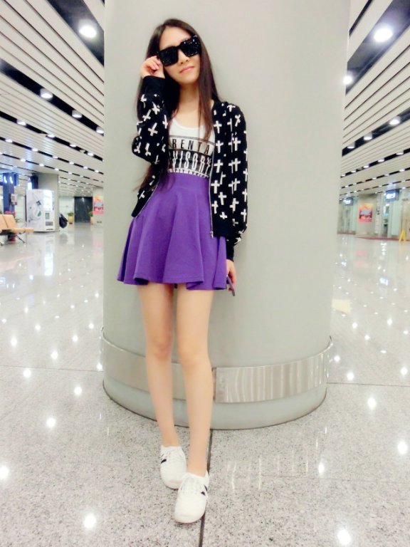 北京潮女街拍 夏天里的时尚范儿