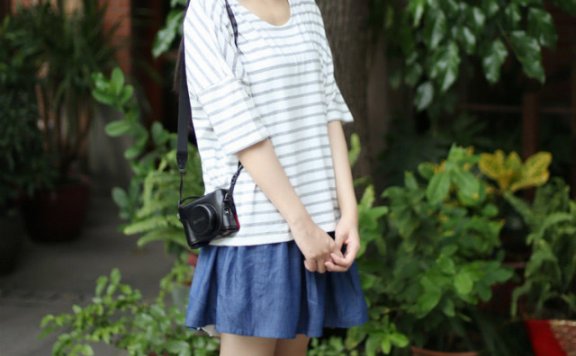 武汉潮女街拍 街头那一缕风情