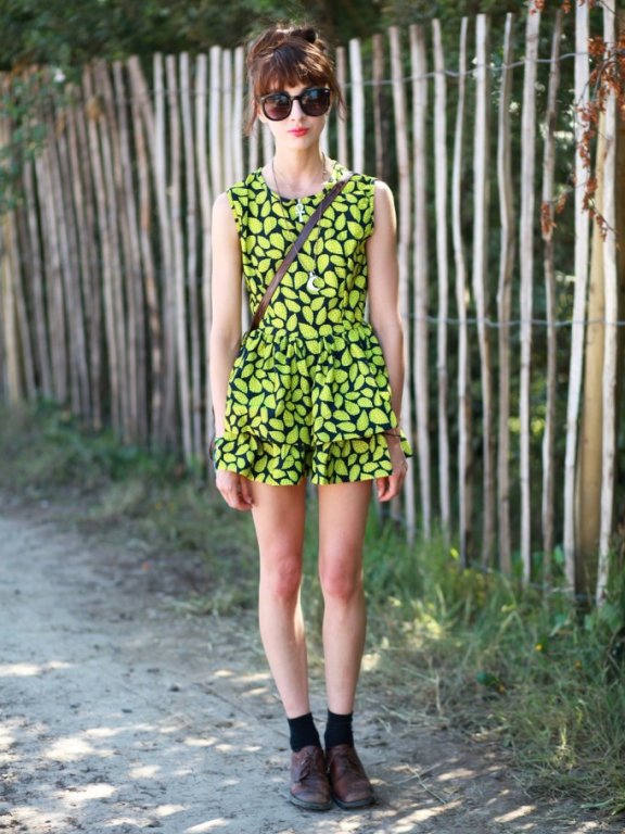 街拍纽约潮女七月穿搭范儿