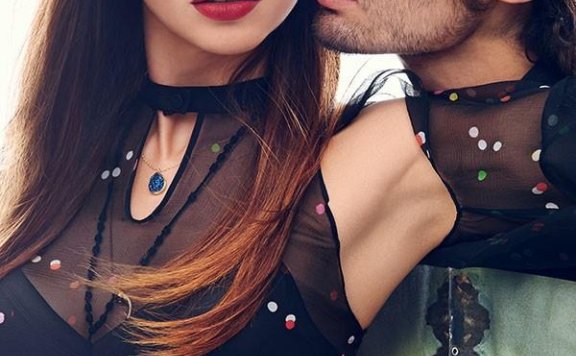 模特示范 看摩登情侣装怎么穿好看