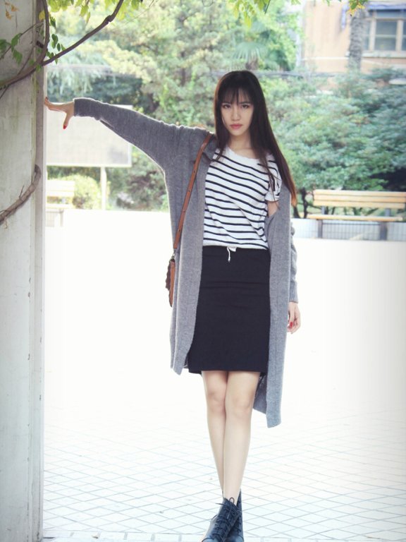 2013年11月上海街拍 时尚年轻的潮范儿混搭