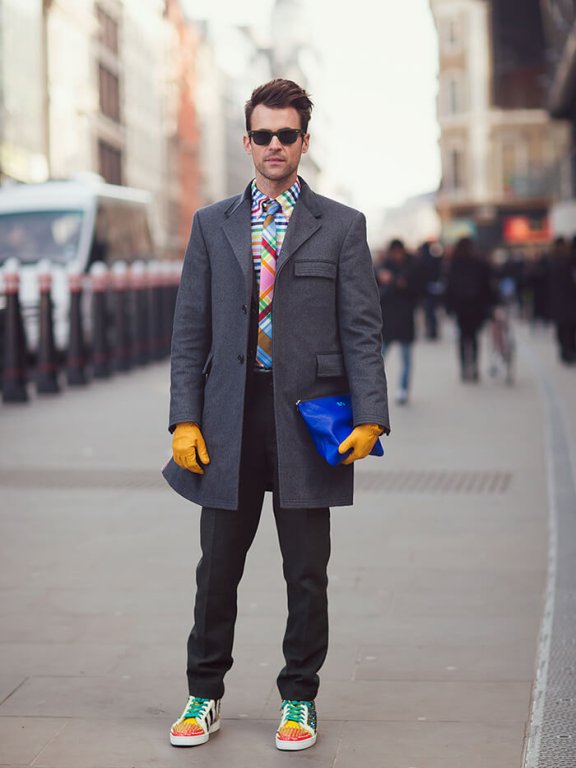 2013年12月欧美型男街拍 冬季里的潮范儿混搭秀