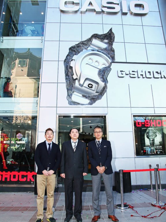 CASIO中国旗舰店于王府井盛装开幕